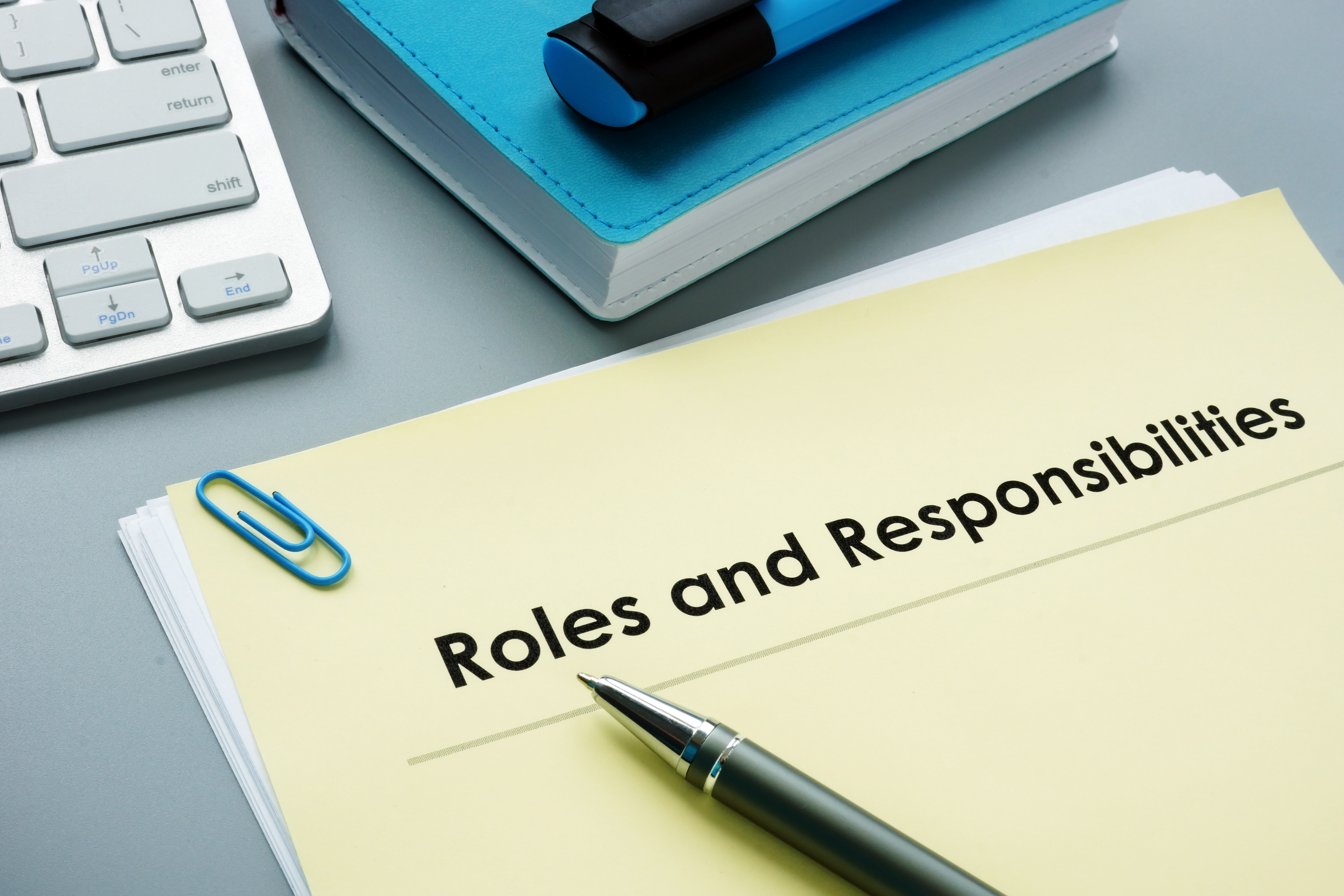 Define your companies roles and responsibilities when it comes to your technology.